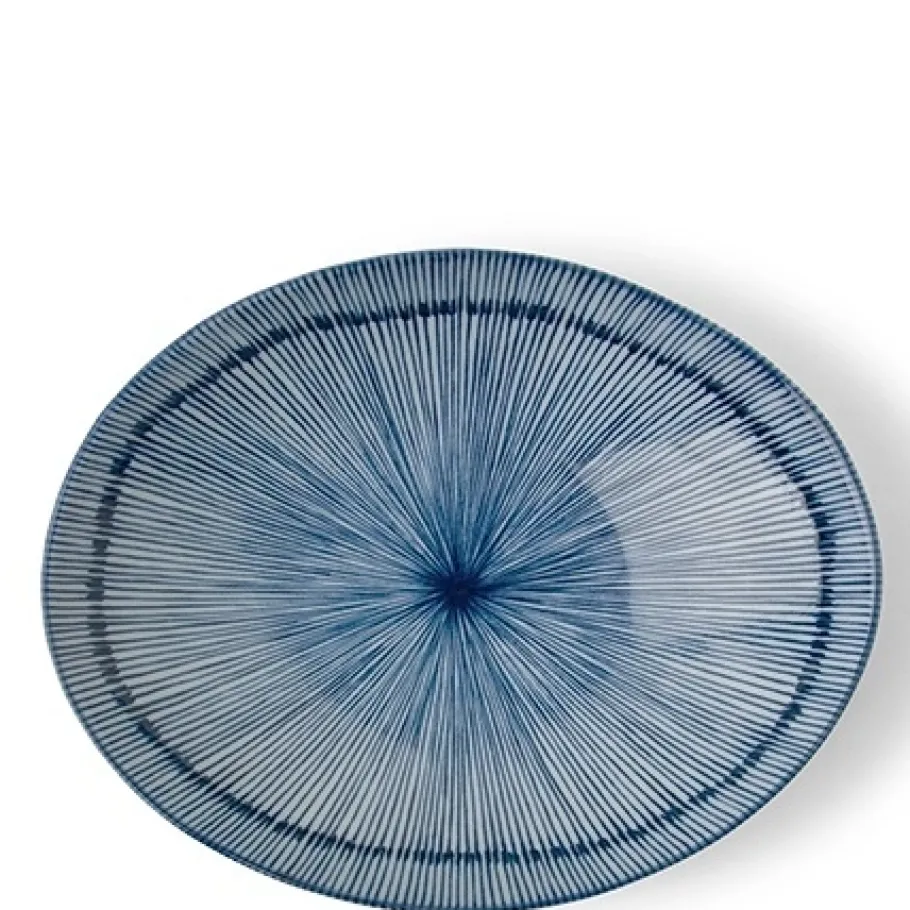 MIYA Company Hoso Tokusa 9" Oval Bowl