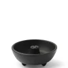 Clearance MIYA Company Incense Holder Black Center Cone