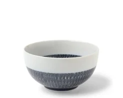 Best MIYA Company Indigo Tobi Kanna Bowl 5-1/8"