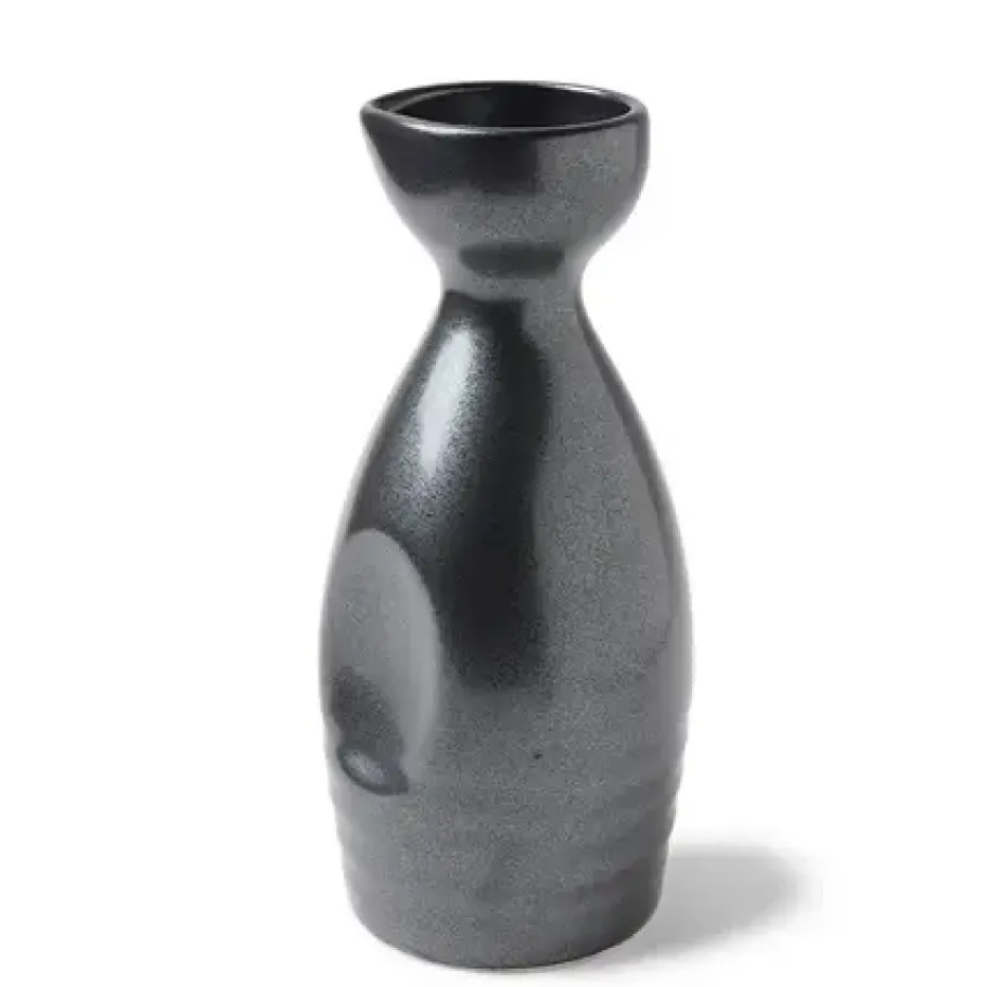Hot MIYA Company Iron Glaze 10 Oz. Sake Bottle