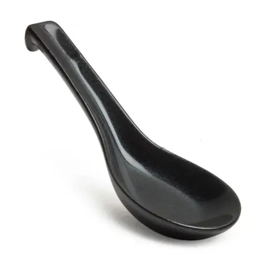 Online MIYA Company Iron Glaze Soup Spoon