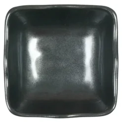 New MIYA Company Iron Glaze 3.25" Sq. Dish