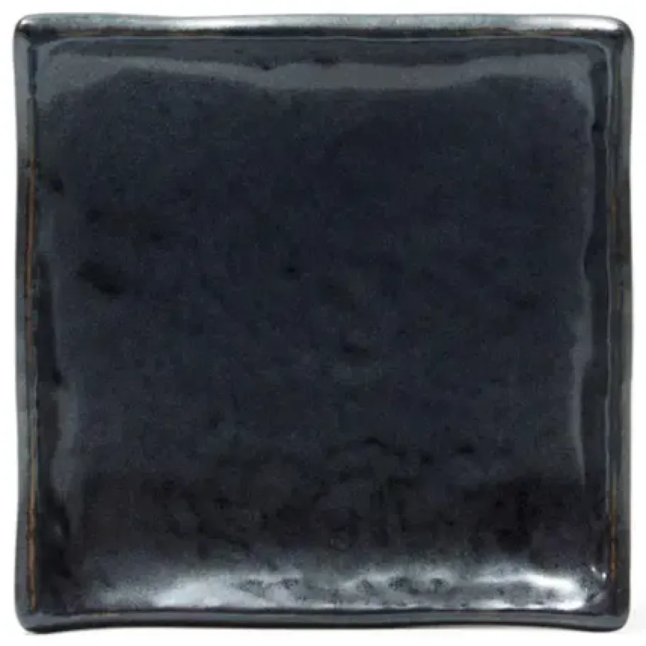 Hot MIYA Company Iron Glaze 5" Sq. Plate