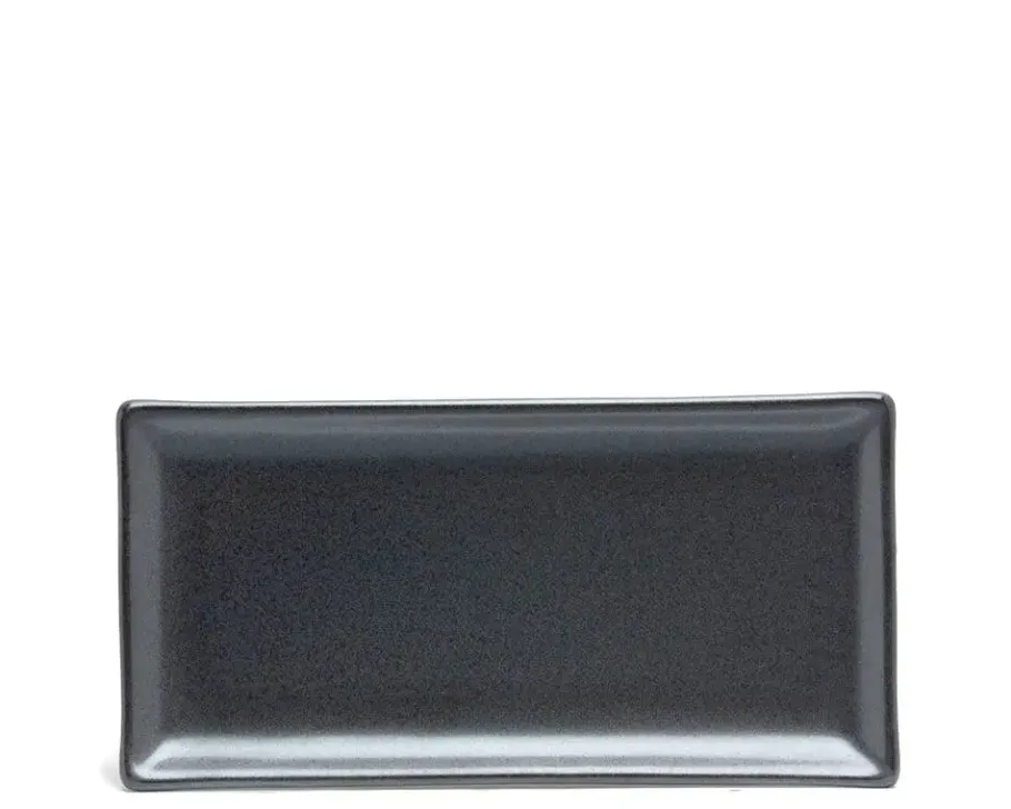 Clearance MIYA Company Iron Glaze 8.75" X 5" Plate