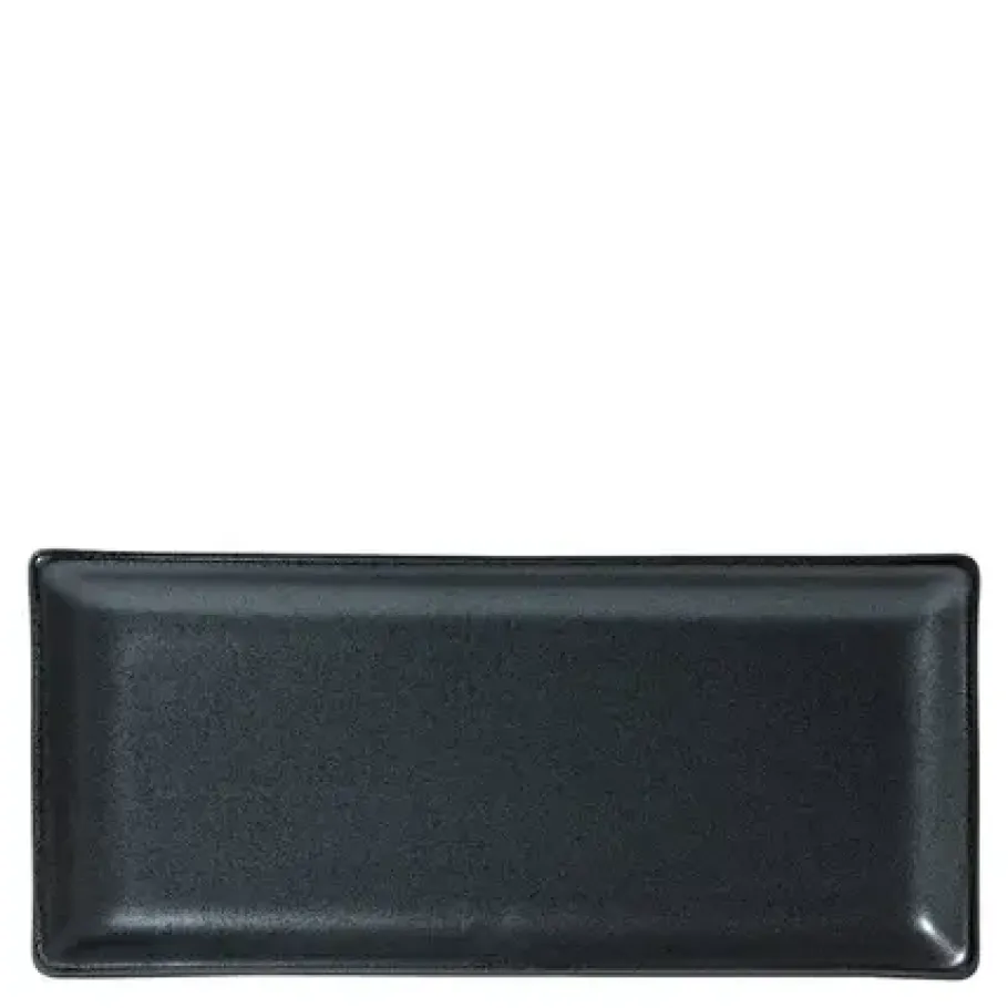 Outlet MIYA Company Iron Glaze 11" X 5" Plate