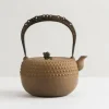 Clearance MIYA Company Iwachu Kettle Tetsubin Gravel Turtleshell Brown