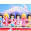 Clearance MIYA Company Iwako Kokeshi Doll Erasers At Miya