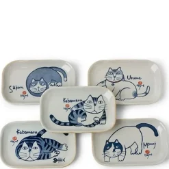 Best MIYA Company Kabamaru Rectangle Plate Set/5