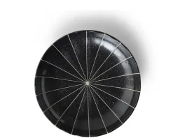 Discount MIYA Company Kasa Lines Black 6.5" Plate