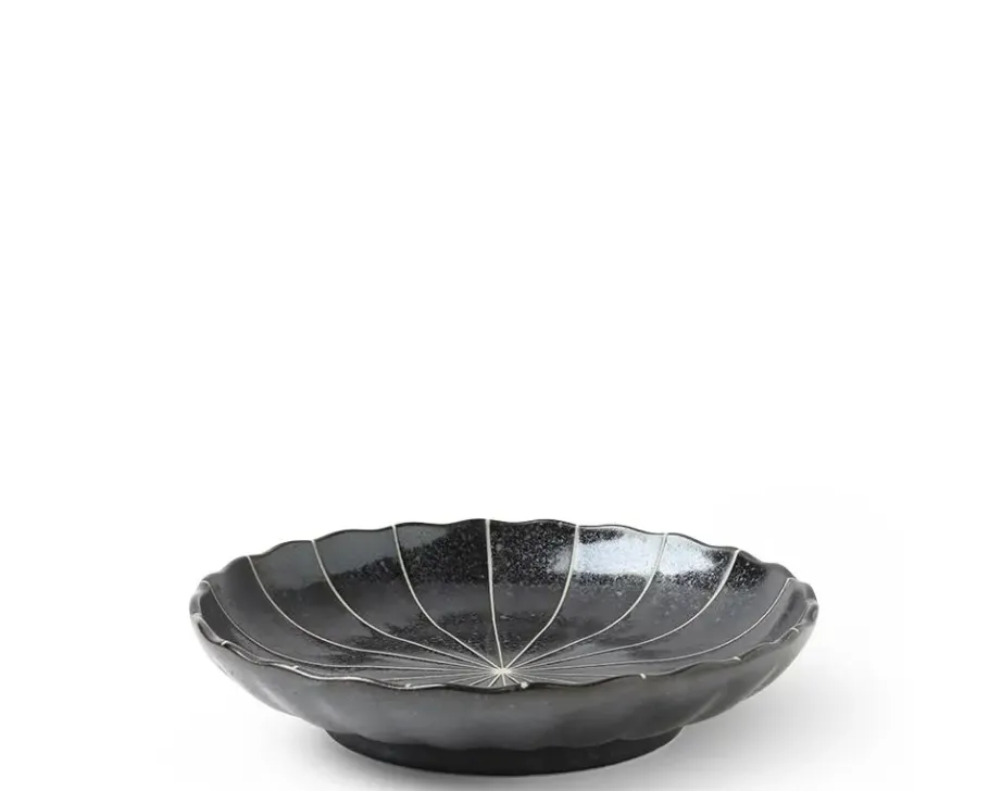 Discount MIYA Company Kasa Lines Black 6.5" Plate