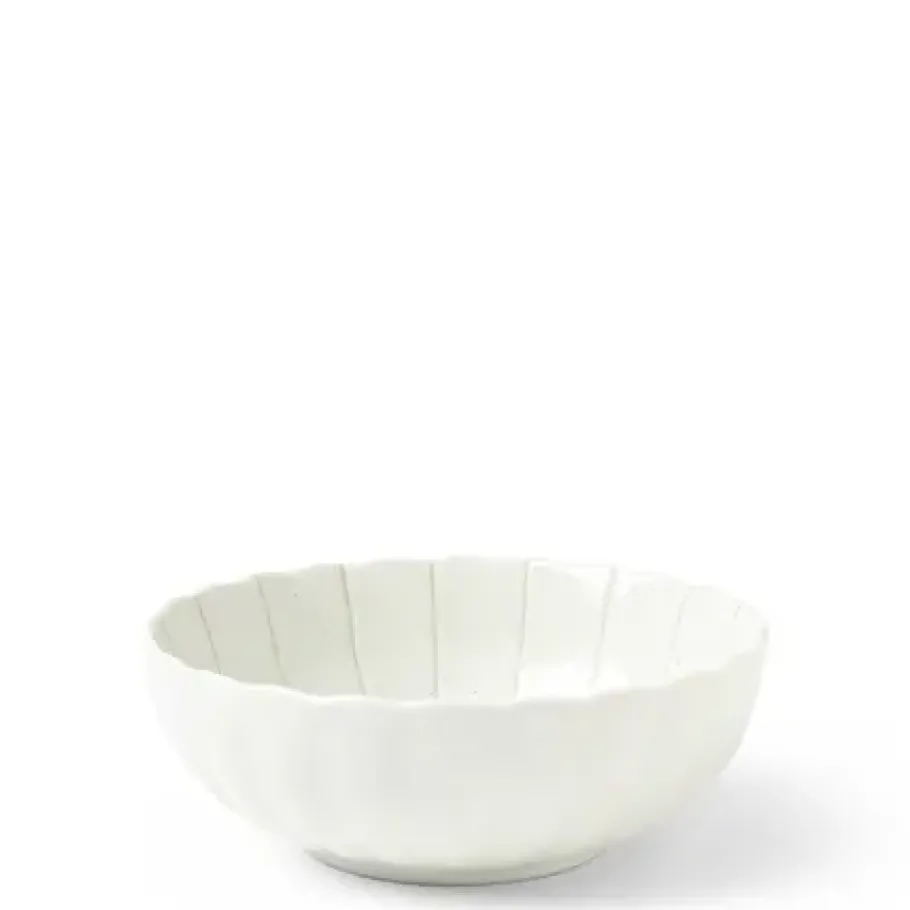 Hot MIYA Company Kasa Lines White 5.5" Bowl