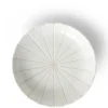 New MIYA Company Kasa Lines White 6.5" Plate