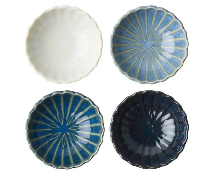 Hot MIYA Company Kiku 3.5" Sauce Dish Set