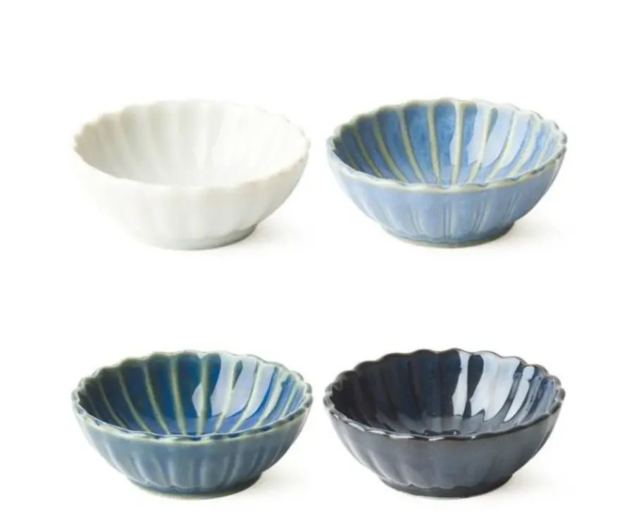 Hot MIYA Company Kiku 3.5" Sauce Dish Set