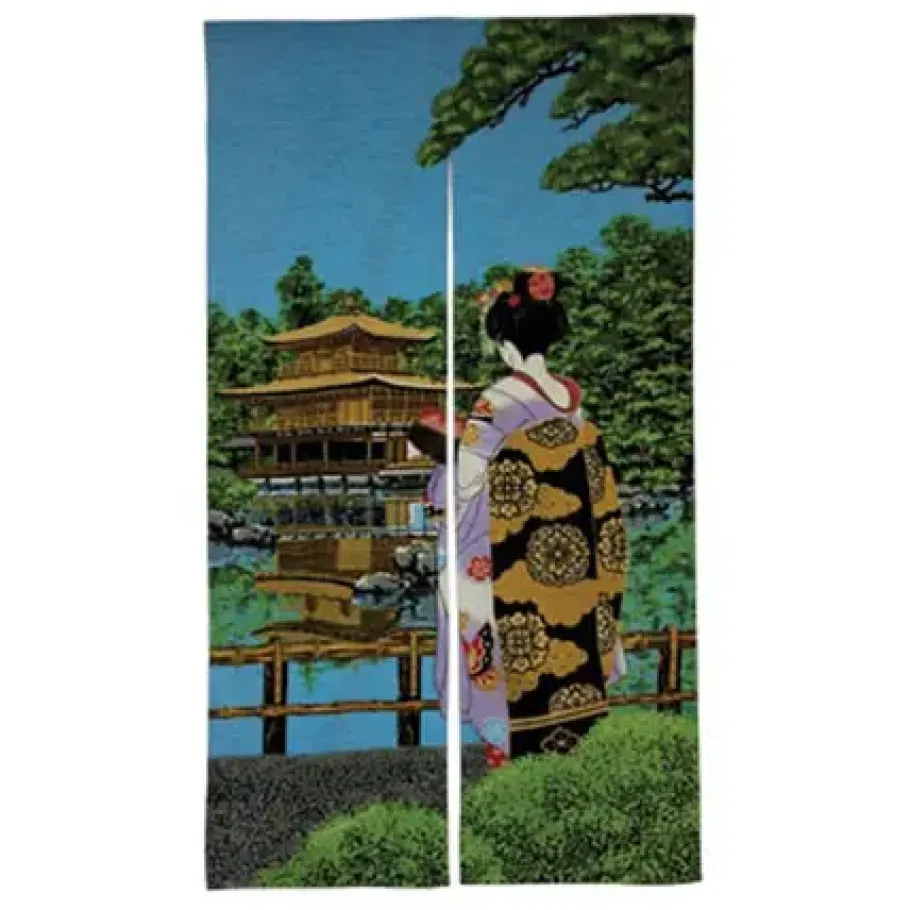 Best MIYA Company Kinkakuji Temple Noren