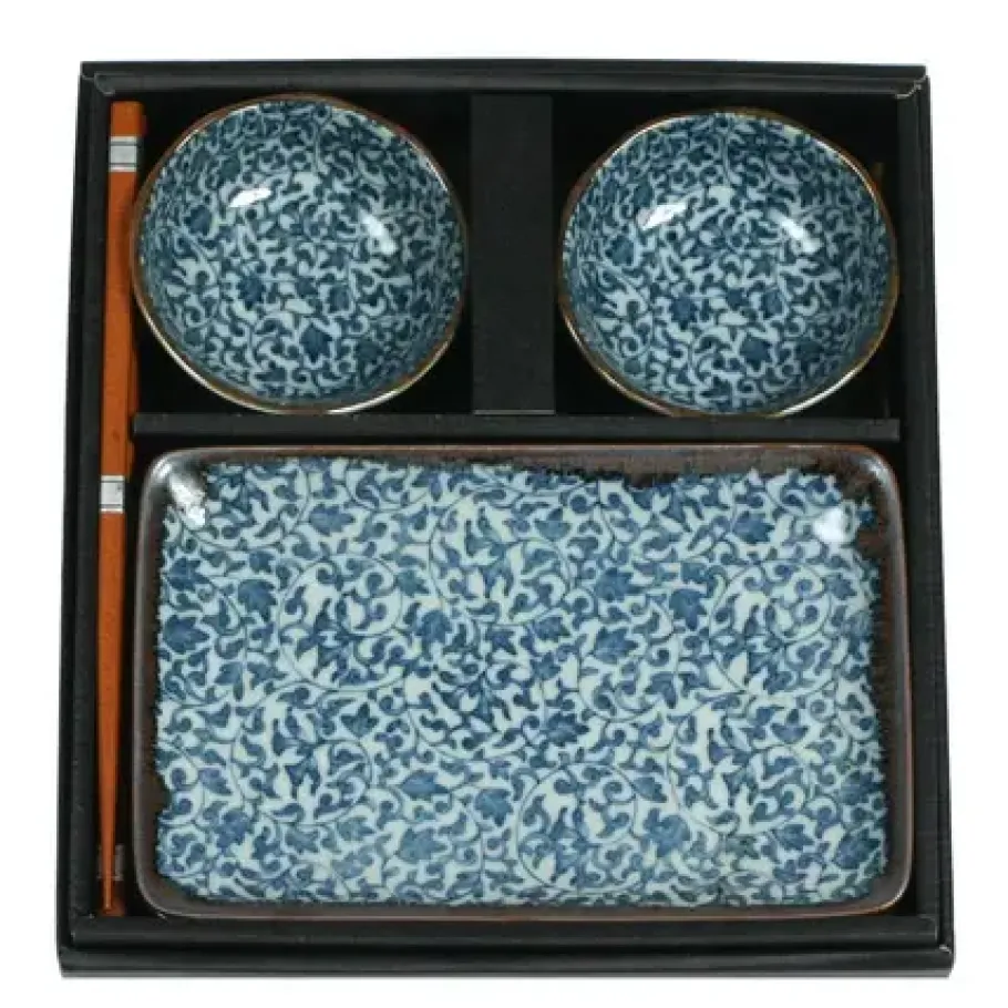 Clearance MIYA Company Kyo Karakusa Sushi Set