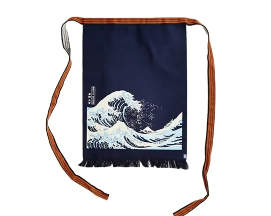 Discount MIYA Company Maekake Canvas Apron - Great Wave