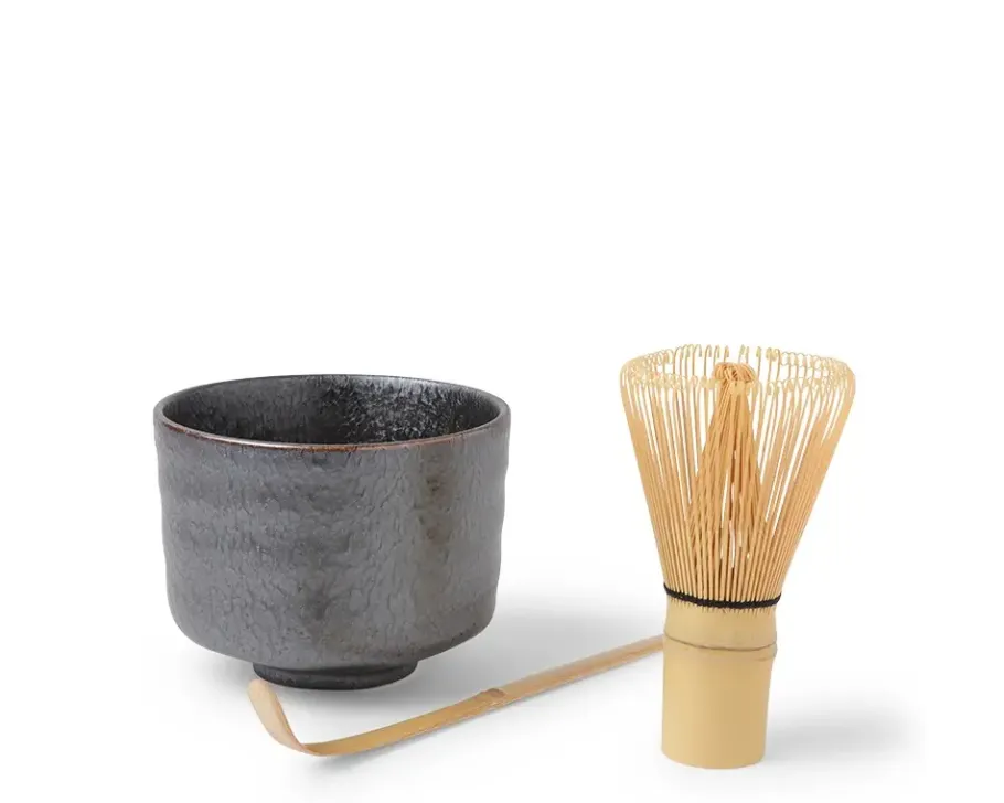 New MIYA Company Matcha Set Peacock Sepia