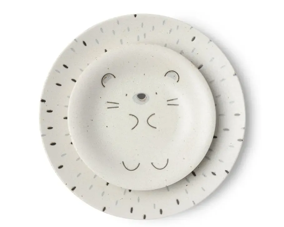 MIYA Company Mogu Mogu Hedgehog Plate 9.25"