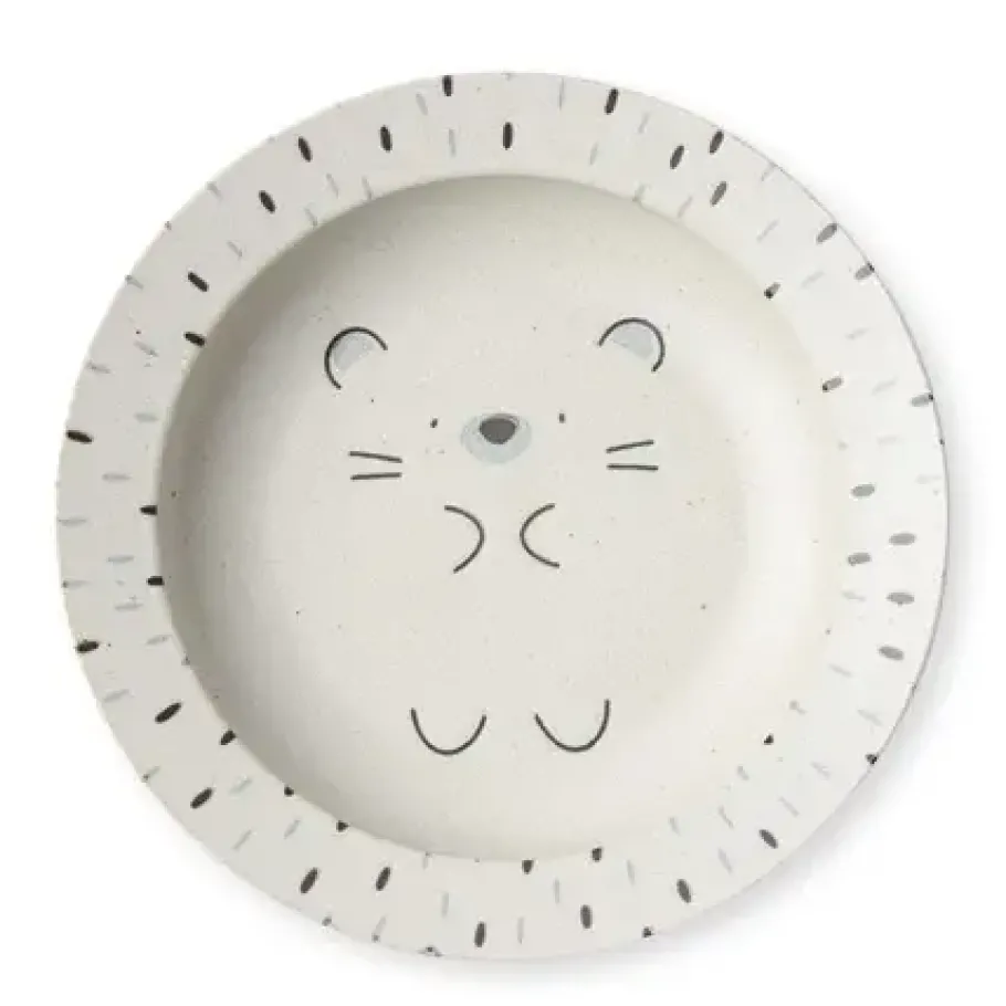 Best MIYA Company Mogu Mogu Hedgehog Shallow Bowl 8.75"