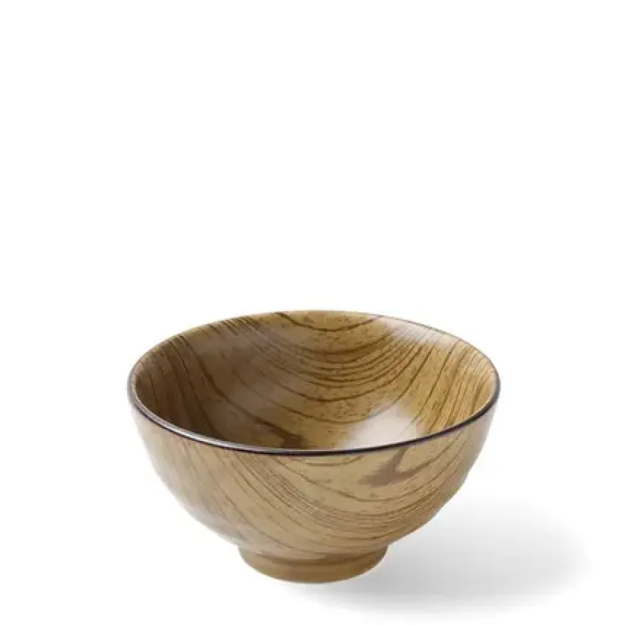 Hot MIYA Company Mokume Usucha 4.5" Rice Bowl