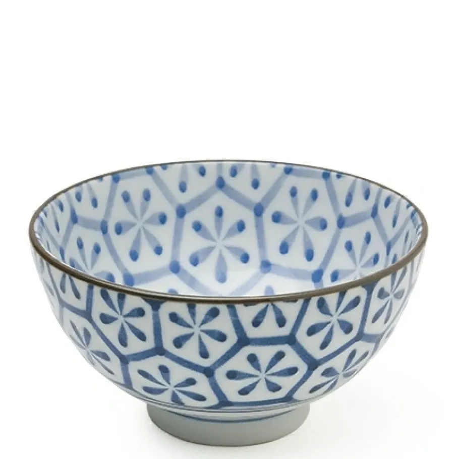 Hot MIYA Company Monyou 4.25" Hana Kikkou Rice Bowl