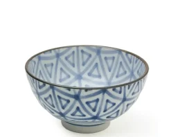 New MIYA Company Monyou 4.25" Sankaku Rice Bowl