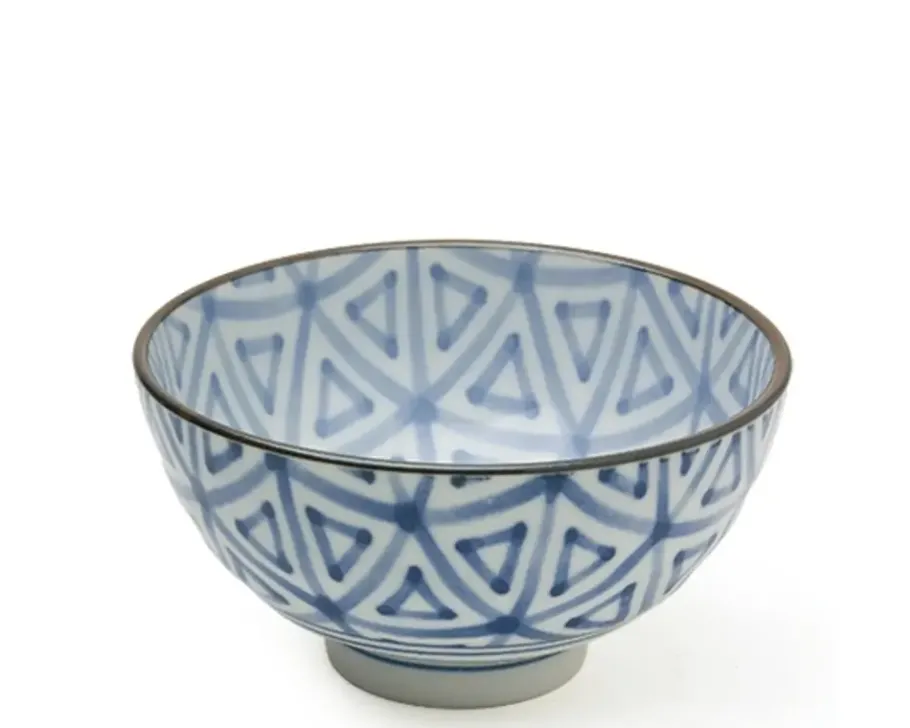 New MIYA Company Monyou 4.25" Sankaku Rice Bowl