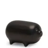 Discount MIYA Company Mori Pig Figurine - Black At Miya