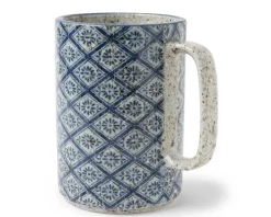 MIYA Company Mug Blue Hishiki 16 Oz.