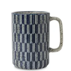 Outlet MIYA Company Mug Blue Yagasuri 16 Oz.