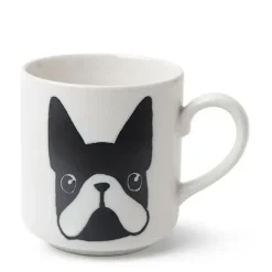 New MIYA Company Mug Dog Boston Terrier 8 Oz.