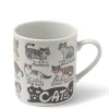 Outlet MIYA Company Mug Favorite Cats