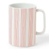 Hot MIYA Company Mug Red Obi Stripe