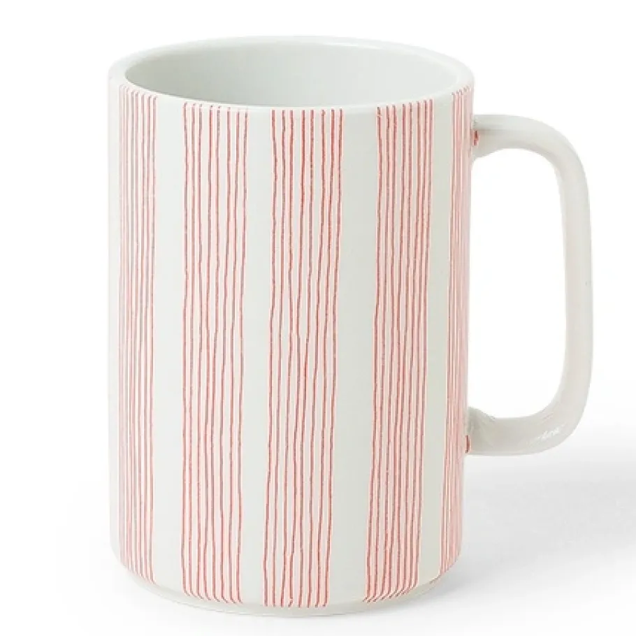 Hot MIYA Company Mug Red Obi Stripe