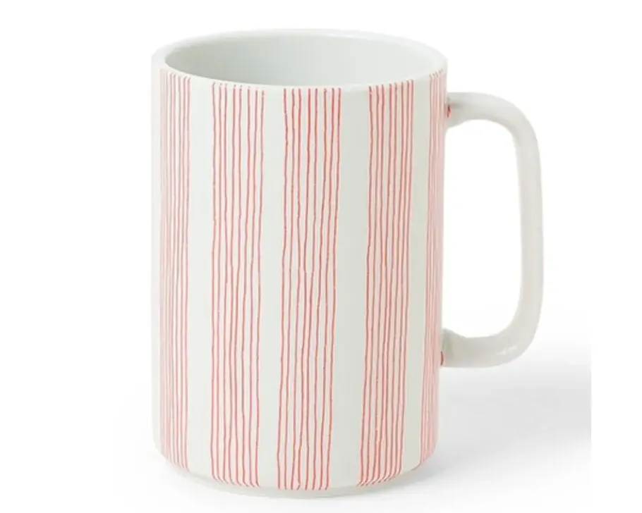 Hot MIYA Company Mug Red Obi Stripe