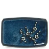 Hot MIYA Company Namako Blossoms 7.25" X 5" Plate