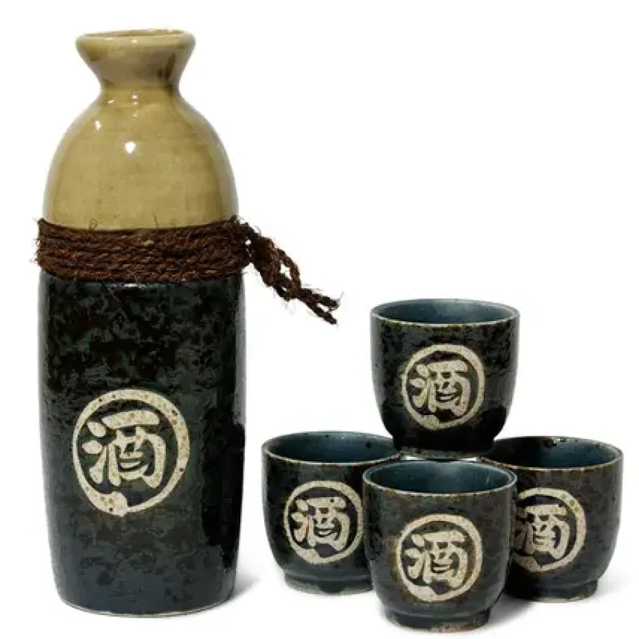 Best MIYA Company Nawamaki Sake Set