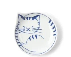 Outlet MIYA Company Nekotori Cat Plate 4.25