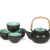 Sale MIYA Company Ocean Blue Tea Set
