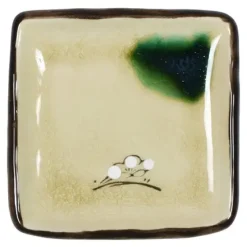 Best MIYA Company Oribe Plum 4.5" Sq. Plate