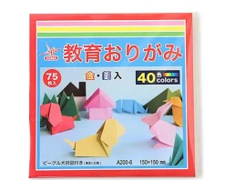 MIYA Company Origami Paper 6" Assorted