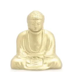 MIYA Company Paperweight Buddha Gold