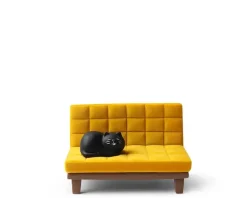 MIYA Company Phone Stand Cat On Sofa Yellow