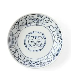 Online MIYA Company Plate 8" Cat Face