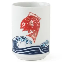 Online MIYA Company Red Tai 8 Oz. Teacup