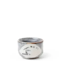 Discount MIYA Company Sake Cup 2.5 Oz. Gray/White