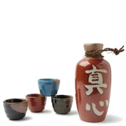 Online MIYA Company Sake Set Tetsuaka Magokoro