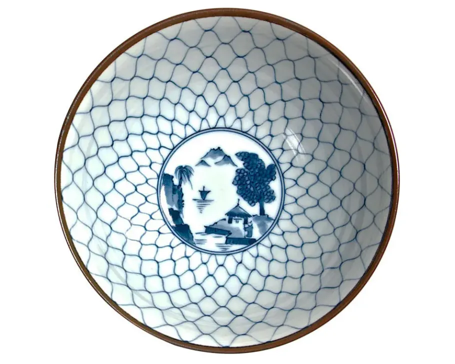 MIYA Company Sansui Landscape 7" Noodle Bowl