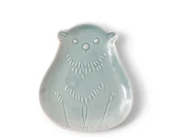Discount MIYA Company Sauce Dish Bear Teal